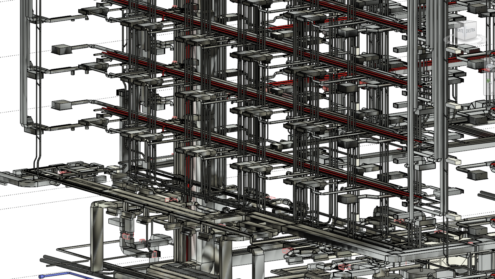 Servizi BIM - Modello BIM degli impianti meccanici