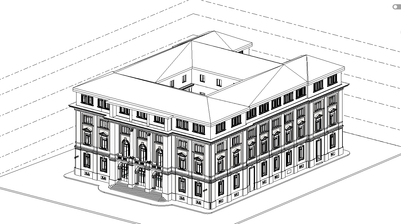 Servizi BIM - Modello BIM architettonico