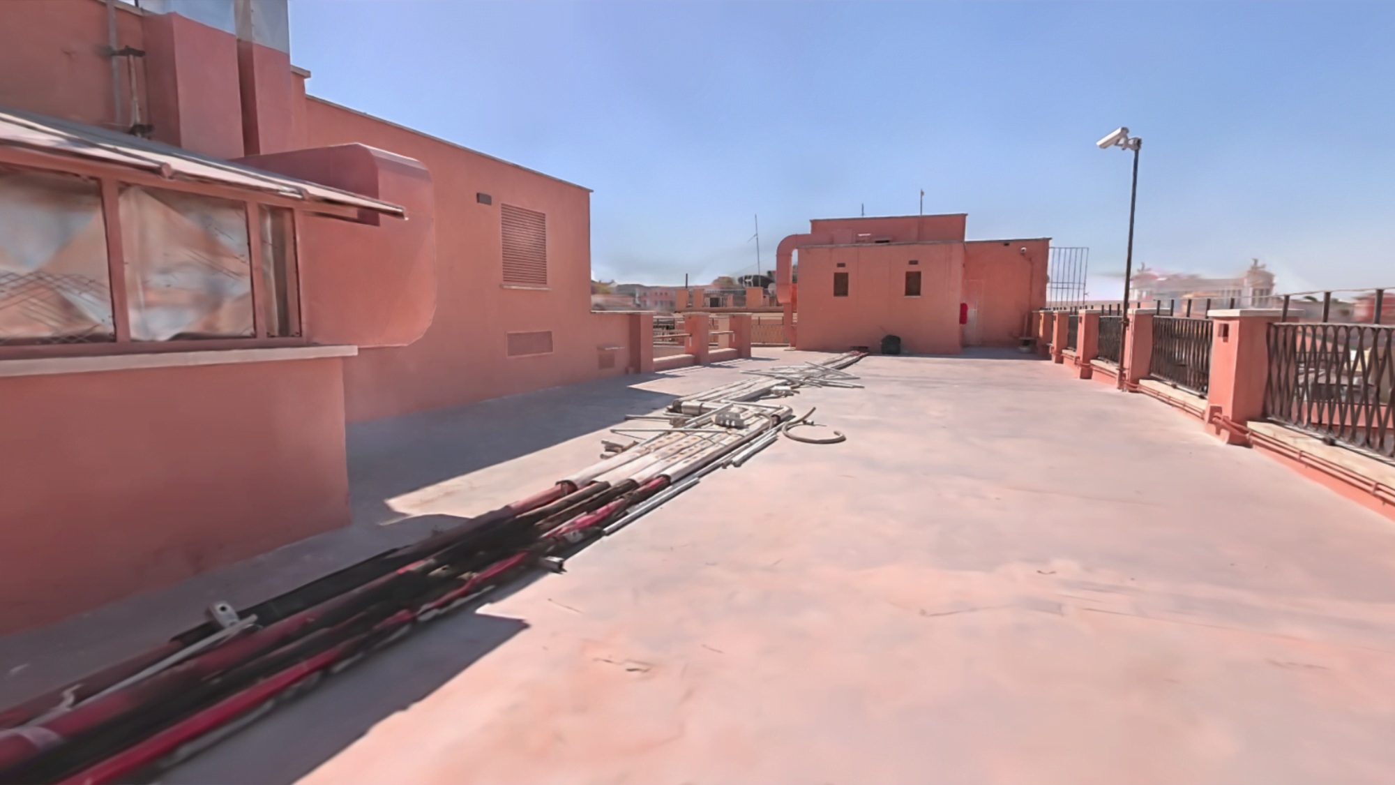 Digitalizzazione del rilievo - Elaborazione software delle scansioni LIDAR - Sede SACE, Piazza Poli, Roma